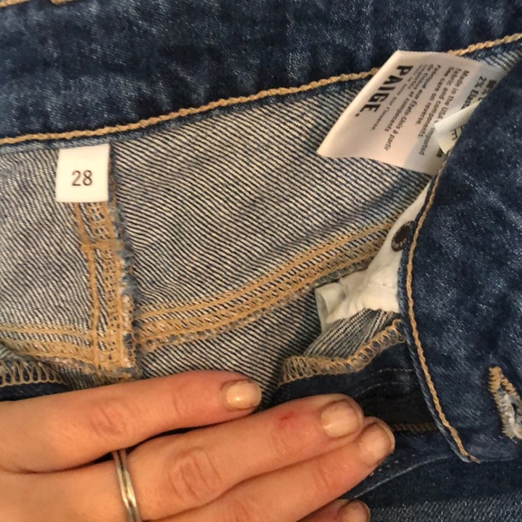 Paige ankle cropped jeans - Picture 6 of 7
